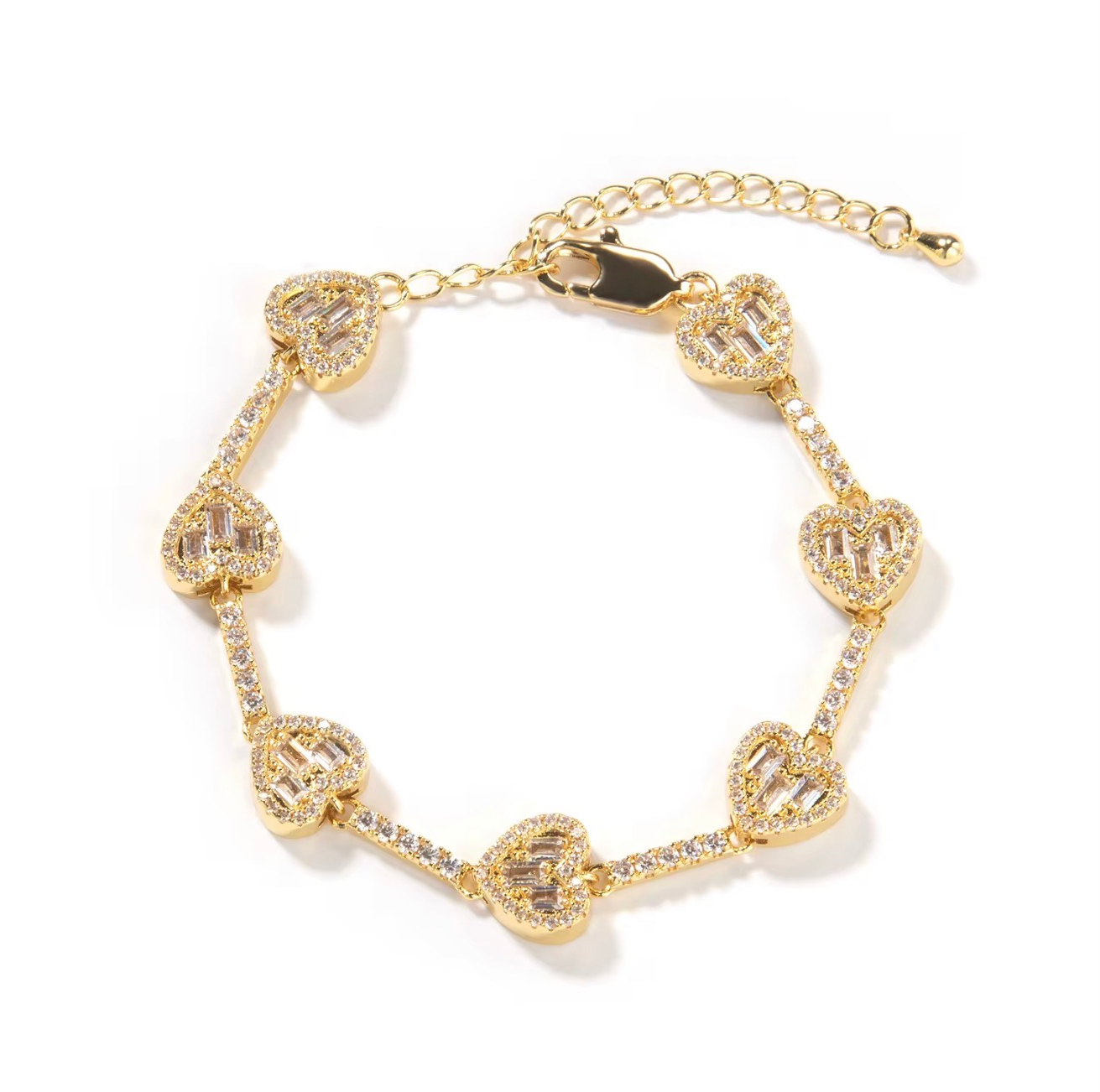 HEART CHAIN BRACELET (Copy)