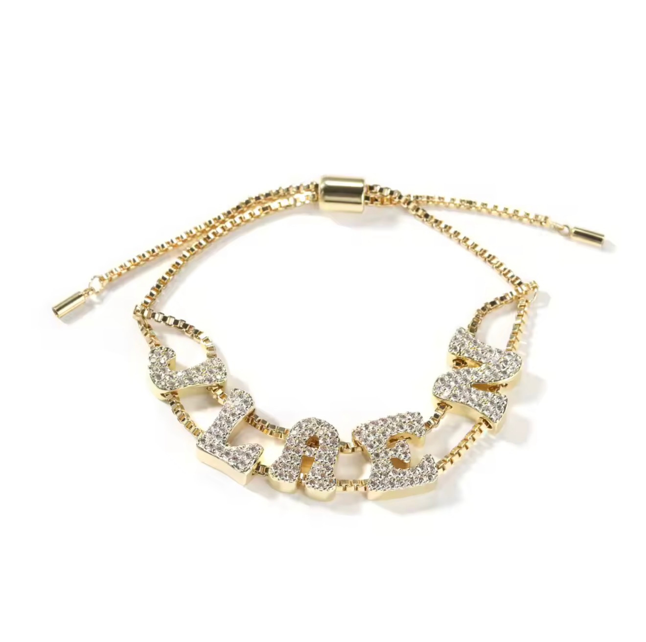 PRETTY ADJUSTABLE NAME BRACELET