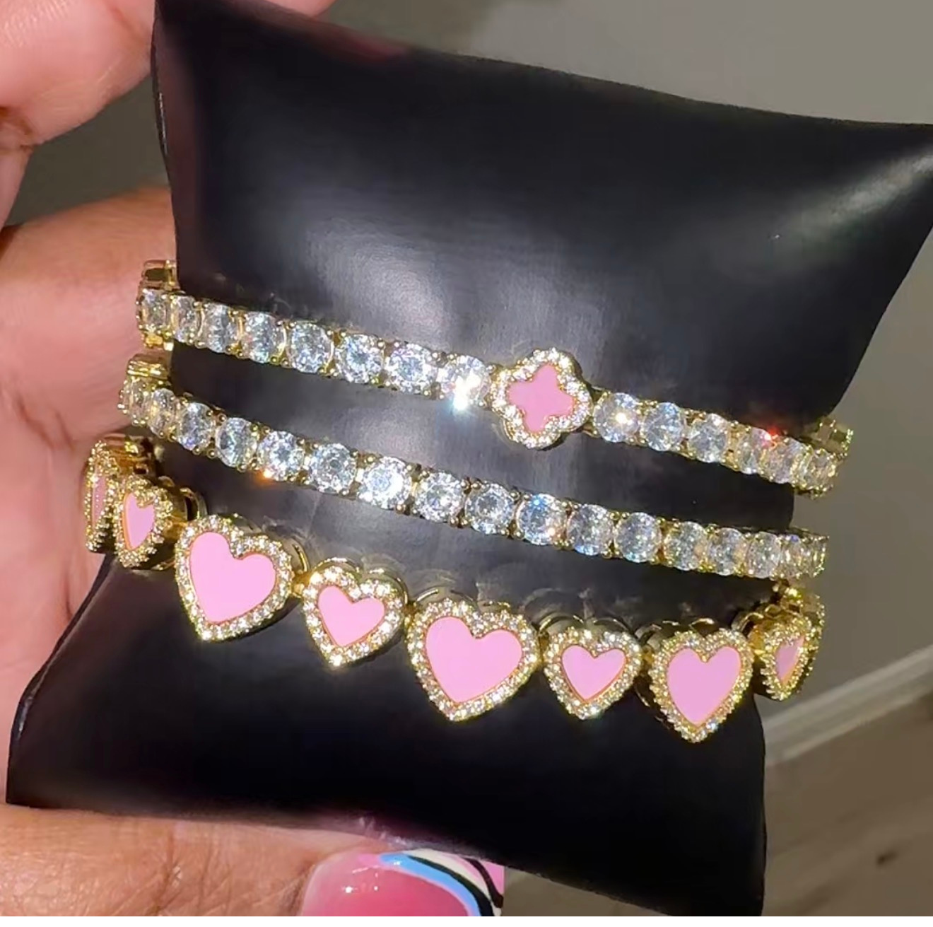 HEART CHAIN STACKS