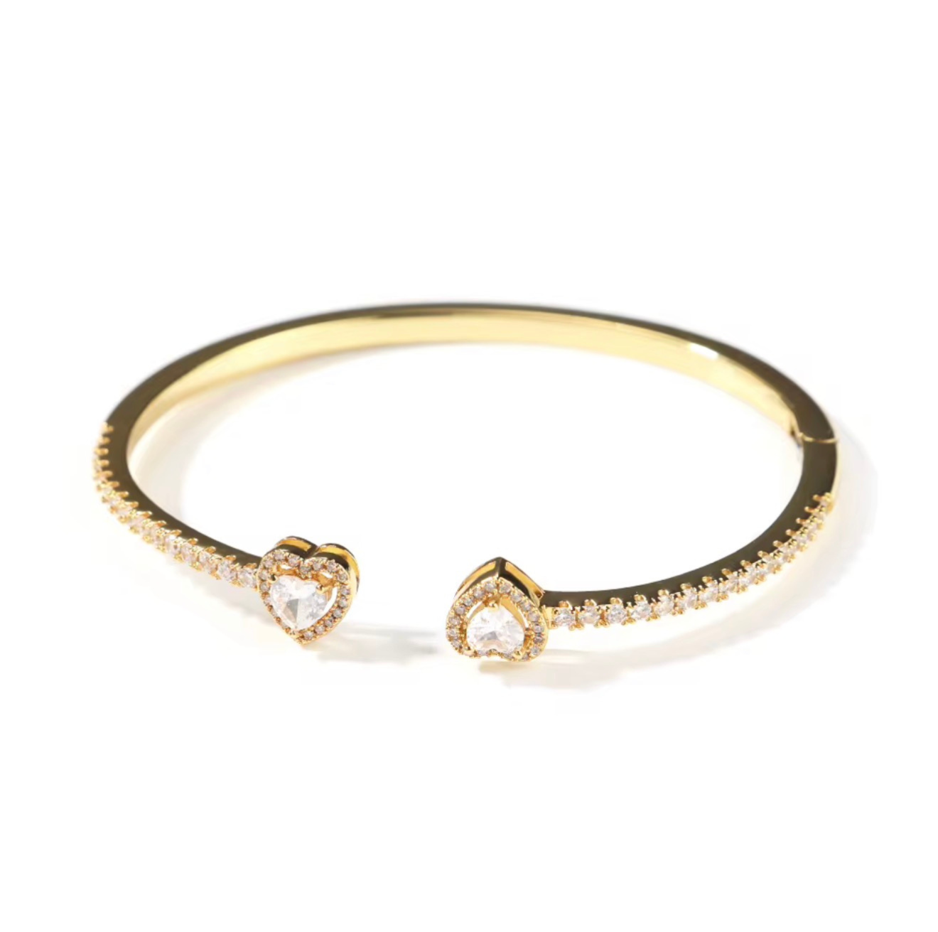 DOUBLE HEART BRACELET