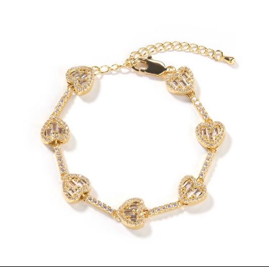 HEART CHAIN BRACELET